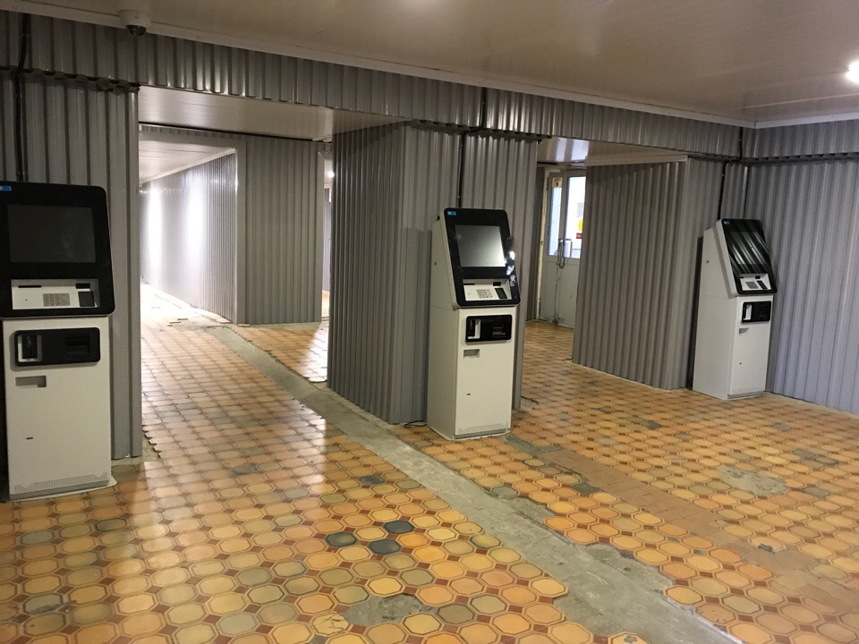 В подземном переходе Перми-II установили терминалы для покупки билетов на электричку