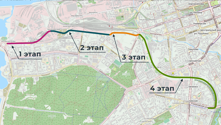 В Перми первый участок улицы Строителей сдадут в ноябре 2021 года